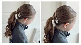 Dance Hairstyle | Slicked Pony | Lu’s Hairdos