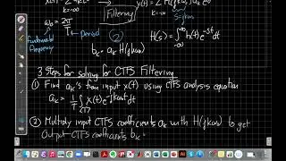 CT Fourier Series and Filtering: Overview