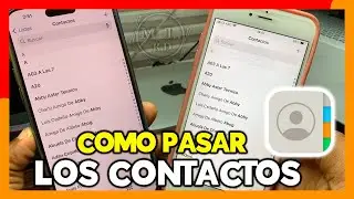 COMO PASAR LOS CONTACTO DE UN IPHONE A OTRO IPHONE SIN USAR CUENTA ICLOUD APPLE ID RÁPIDO