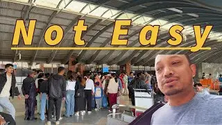 It was not easy #uppbeat #nepal #airport