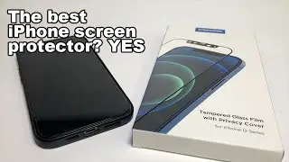 The BEST iphone Screen Protector KIWI Home Privacy Glass Install & Review