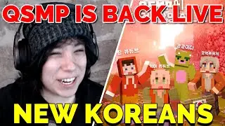 Quackity Welcomes TWO HUGE Korean Creators on QSMP Minecraft