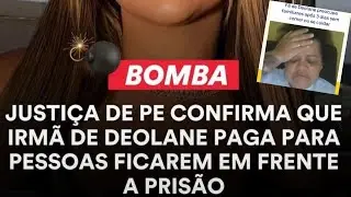 FÃ DE DEOLANE FAZ GREVE DE FOME E PREOCUPA FAMILIARES| JUSTIÇA NEGA SOLTAR DEOLANE BEZERRA
