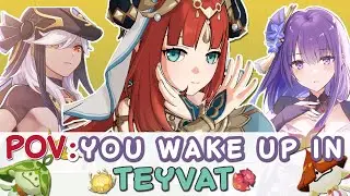Pov you wake up in Teyvat (Sumeru story)! Create your genshin impact story pt. 2