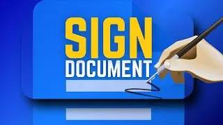 How To Sign a Document in Google Docs | Add Signature in Google Docs