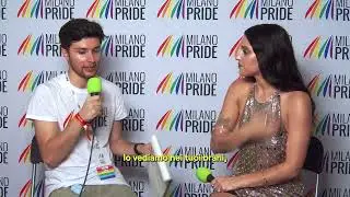 Milano Pride Press Room - Gaia