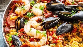 Рецепт испанской паэльи. Сможет каждый