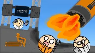 Я СОЗДАЛ ОДИН ИЗ ЛУЧШИХ КОСМОДРОМОВ В SPACEFLIGHT SIMULATOR!!!
