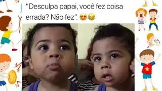 Desculpa Papai, você fez coisa errada? Não fez❤😄