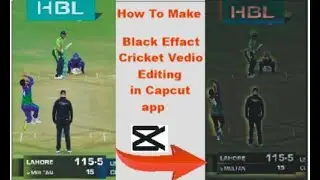 Blur & Black Effect Video Editing In Capcut App || Tik Tok Trending Video Editing || Capcut App