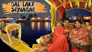 EP 4 - Srinagar Road Trip in Maruti Baleno: Unforgettable Night Boat Ride on Dal Lake ❤️