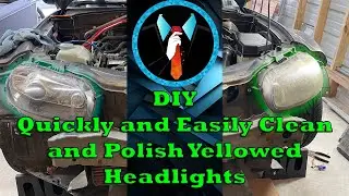 DIY: Quickly and Easily Clean and Polish Yellowed Headlights
