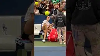Aryna Sabalenka hving fun at US OPEN FANWEEK 