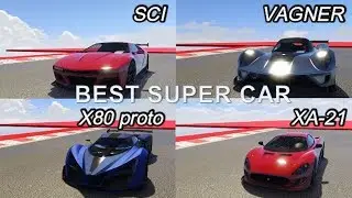 Fastest Super Car In Gta Online - SCI Vs XA-21 Vs Vagner Vs X80 Drag Race