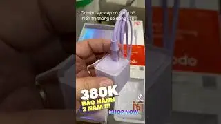 Sạc iPhone chính hãng #mcdodo #combo20w #sạciphone