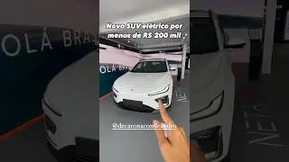 NOVO SUV ELÉTRICO POR MENOS DE R$ 200 MIL