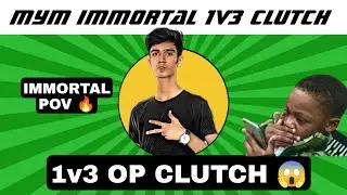 MYM IMMORTAL 1V3 IN CUSTOM | IMMORTAL CLUTCH | IMMORTAL POV #immortal#mymimmortal#immortalclutch