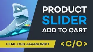 Product SLIDER parallax effect. Add to cart animation. Ecommerce page.  SWIPER HTML CSS JAVASCRIPT