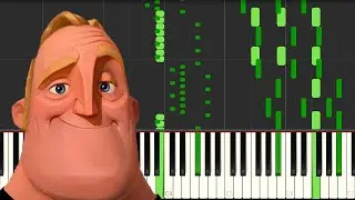 The Canny Incredible on Piano (cover-tutorial)