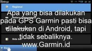Garmin Nuvi 40LM setting mengubah koordinat VS sygic Android.