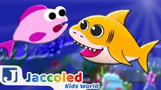 🦈🌴 Baby Shark Song! 🌊🦈 | Jaccoled Kids World Nursery Rhymes and Kids