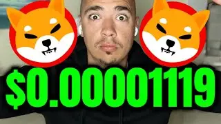 SHIBA INU!!! $0.00001119 SHIB PRICE!!! IMPORTANT WEEK!!