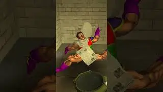 トイレ中に奇襲 (Surprise attack in the toilet)
