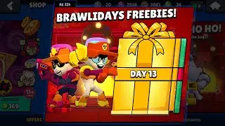 WHAT 😱🔥 BRAWLIDAYS GIFTS🎁 NEW BRAWLER✅ BRAWL STARS UPDATE😲🎁