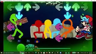 ANIMATION VS FNF - STICKIN' TO IT PASSED?!?!?