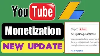 Monetization New Update 2020 | AdSense Disabled Problem | Adsense Fix Error- Adsense Identity Verify