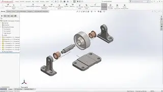 Solidworks Montaj Örneği 