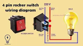 4 pin rocker switch wiring diagram