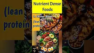 Nutrient Dense Foods #healthynhappylife #healthyfood