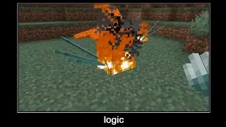 Minecraft подождите, какой мем (двойной голем)