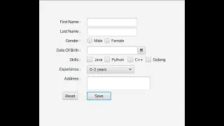 javafx registration form in intellij with scenebuilder
