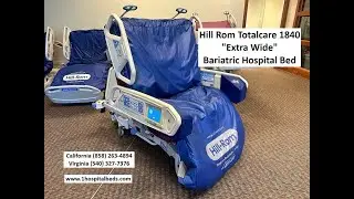 Hill Rom P1840 TotalCare Extrawide Bariatric Sport Bed