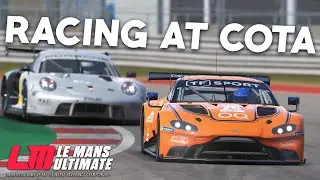 My First Race at COTA on Le Mans Ultimate