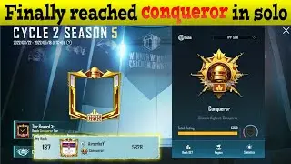 Finally reached conqueror in solo  | iphone11,11Pro,11ProMax,12,12Pro,12ProMax,13,13Pro,13ProMax