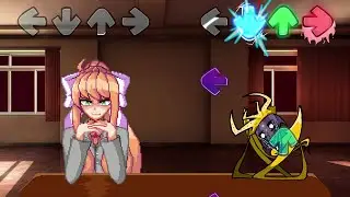 Noob Attempt To Sing Your Demise Monika vs all FNF Animation