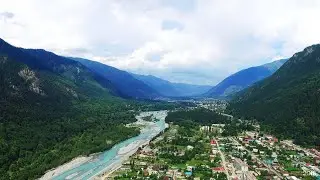 Теберда. Город среди гор🌄
