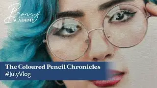 The Coloured Pencil Chronicles | July Vlog