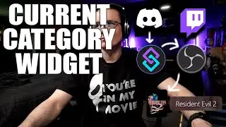 Stream Category Widget Using Discord, Streamer.Bot, OBS, and Hustle Crowe's Brain...