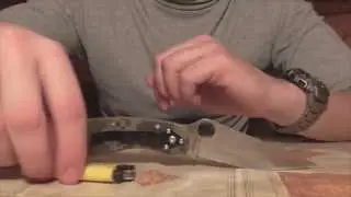 Обзор ножа Spyderco Military Часть 1