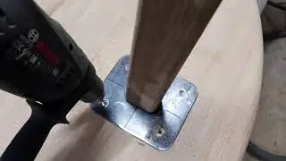 Большой круглый стол своими руками