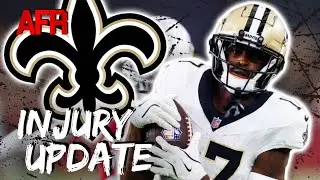 A.T. Perry Misses Saints Practice | Why WR Depth Continues To Be MAJOR ISSUE For New Orleans