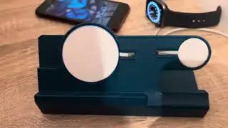 IPhone , Apple Watch 3D printed charger for nightstands