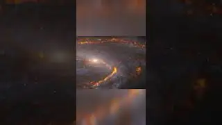 NGC 3627, A Flame Thrower #shorts