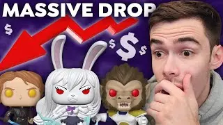 These Funko Pops Went DOWN In Value! (Anime, One Piece, Dragon Ball Z, Star Wars, My Hero Academia)