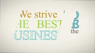 Kinetic company typography || Video Creation || Creative Company
