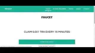 КРАН TRX TRON МГНОВЕННЫЙ ВИВОД КРИПТОВАЛЮТЫ  БЕЗ ВЛОЖЕНИЙ!